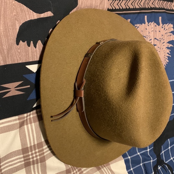 Brown outback wool hat - Picture 2 of 5